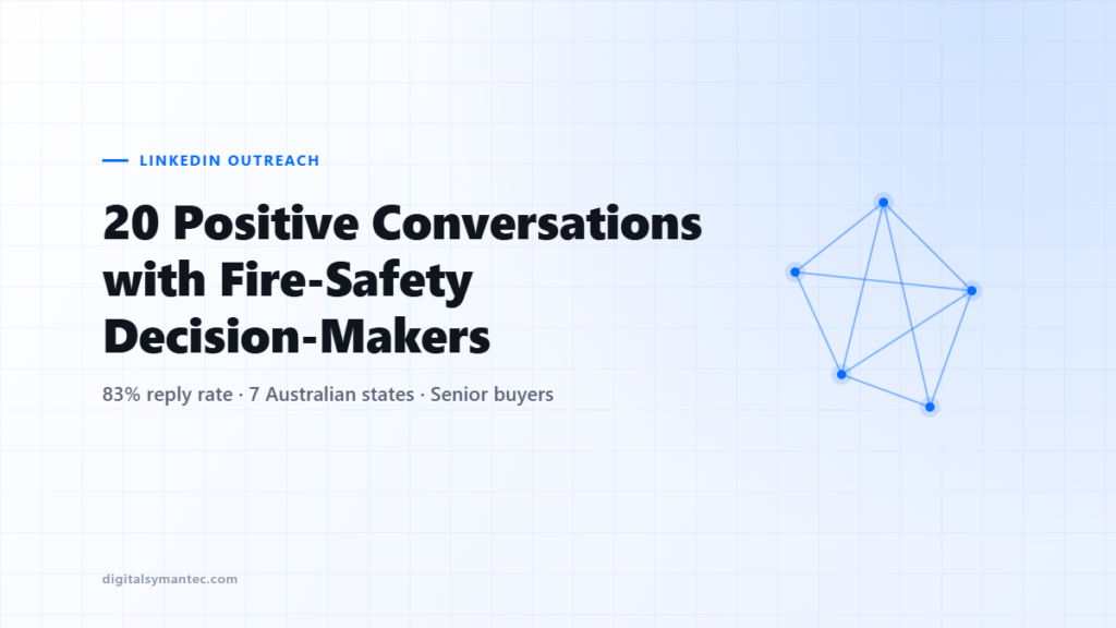 20 Positive Conversations with Fire-Safety Decision-Makers