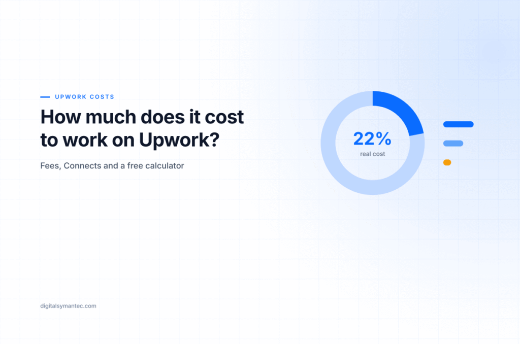 Upwork fees 2026: how much it costs to work on Upwork, with a free calculator